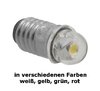 10 x LED Schraublämpchen E5,5 19V - verschiedene Farben (KA 51907)