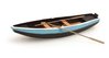 Ruderboot, blau, 1:87, Fertigmodell aus Resin, lackiert (AR 387.09-BL)