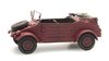 Kübelwagen VW82, red, 1:87, ready made, painted (AR 387.238)