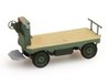 Luggage trolley green, 1:87, ready made, painted (AR 387.31-GN)