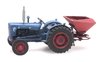 Fordson Traktor mit Heckstreuer, 1:87, Fertigmodell, lackiert (AR 387.347)