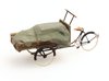 Delivery tricycle canvas tarp, 1:87, ready-made (AR 387.60)