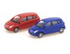 Ppassenger cars set Mercedes-Benz B-Class, red/blue (HER 065283-002)