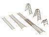 Ladder set, 1:220, ready made, painted (AR 322.016)