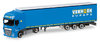DAF XF SSC lowliner semitrailer "Verhoek" (NL) (HER 308229)