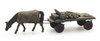 Coal cart with horse, 1:160, ready-made (AR 316.051)